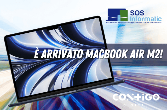 E’ arrivato: MacBook Air con M2