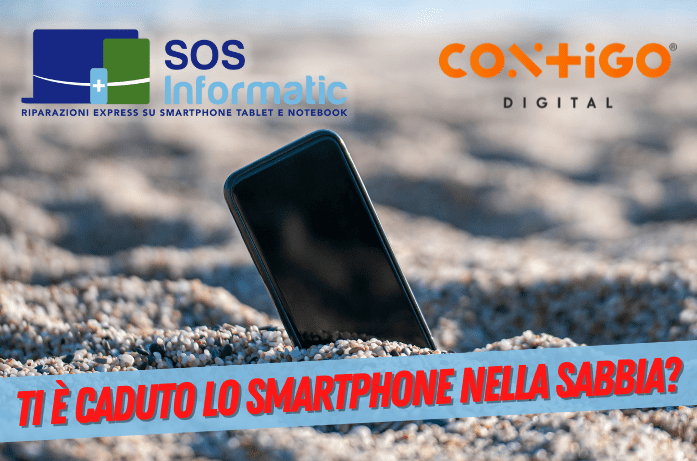 Lo smartphone ti è caduto nella sabbia?