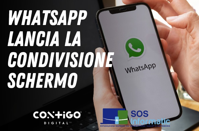 WhatsApp lancia la condivisione schermo per le videochiamate